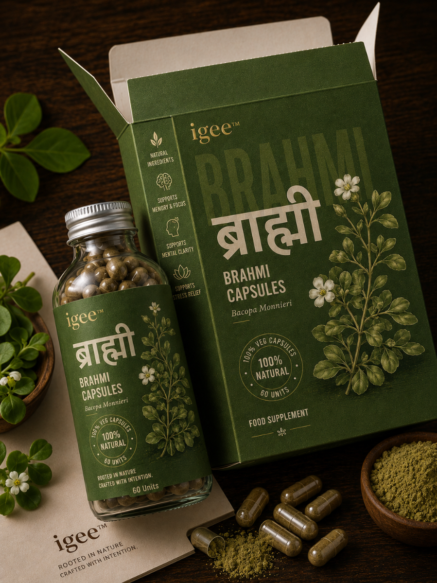 BRAHMI CAPSULES – ANCIENT MIND HERB