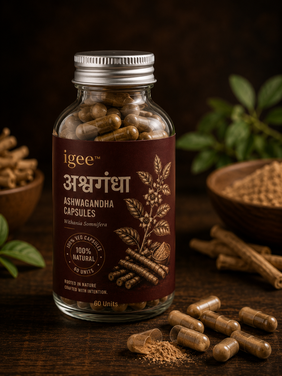 ASHWAGANDHA CAPSULES – ANCIENT ADAPTOGENIC ROOT