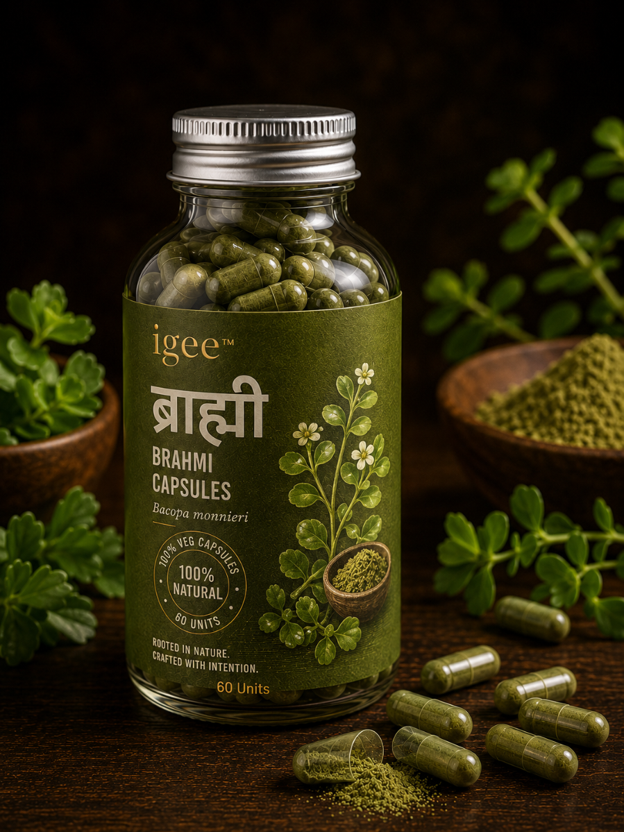 BRAHMI CAPSULES – ANCIENT MIND HERB