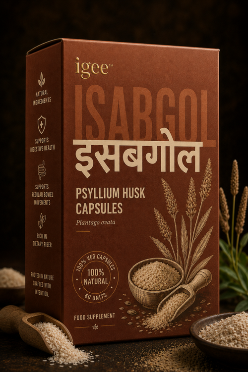 ISABGOL | PSYLLIUM HUSK CAPSULES – DAILY PLANT FIBER